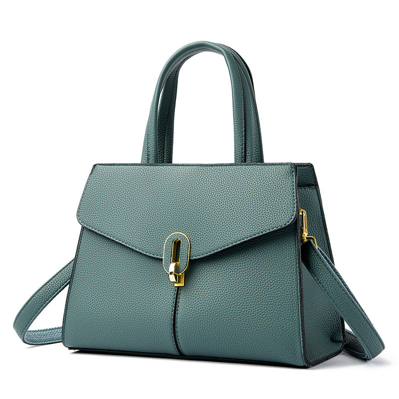 Simple and elegant large-capacity ladies' high-end handbag