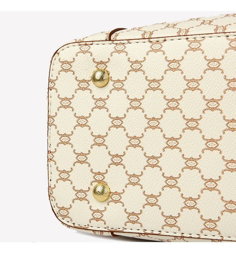 Large Capacity Tote Bag Printed Shoulder Crossbody Bag Handbag for Women