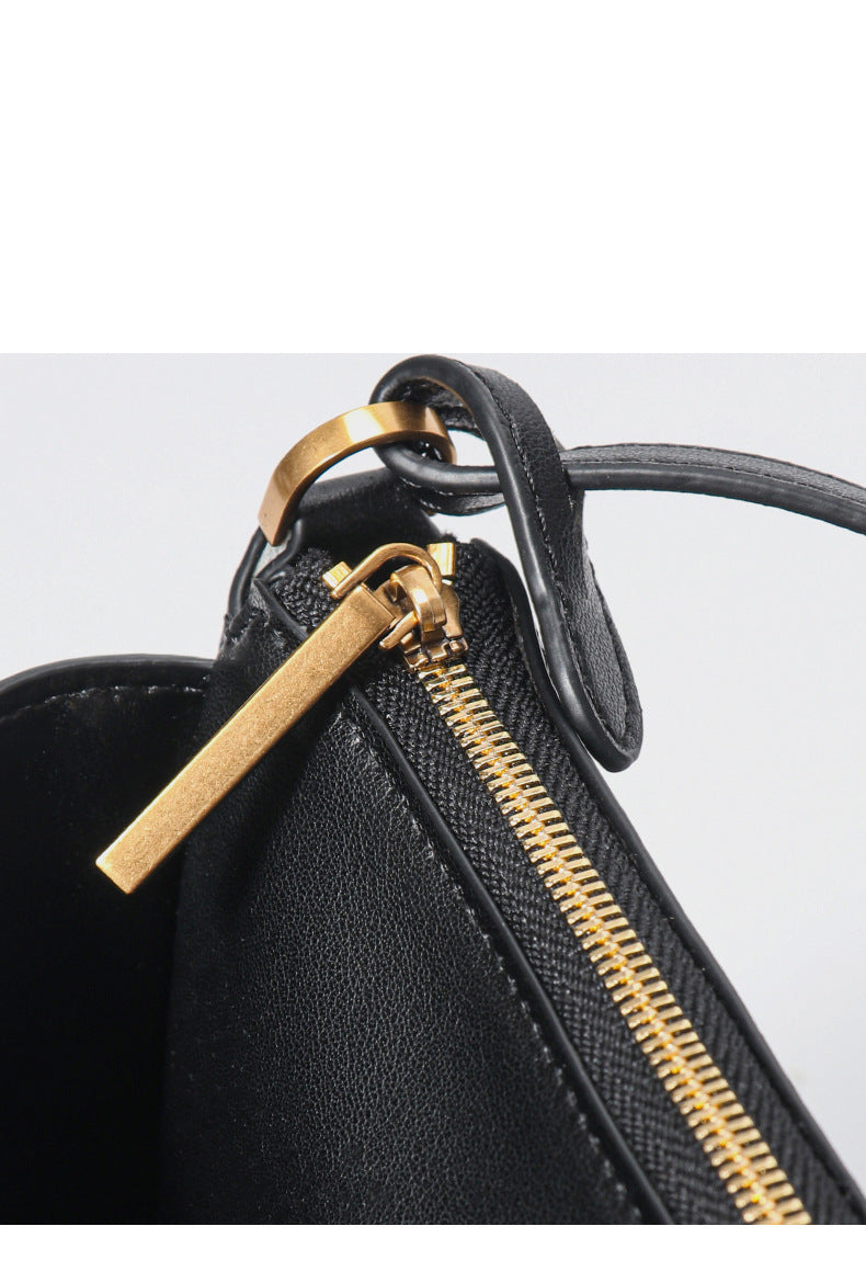 Small genuine leather handbag high-end shoulder messenger bag
