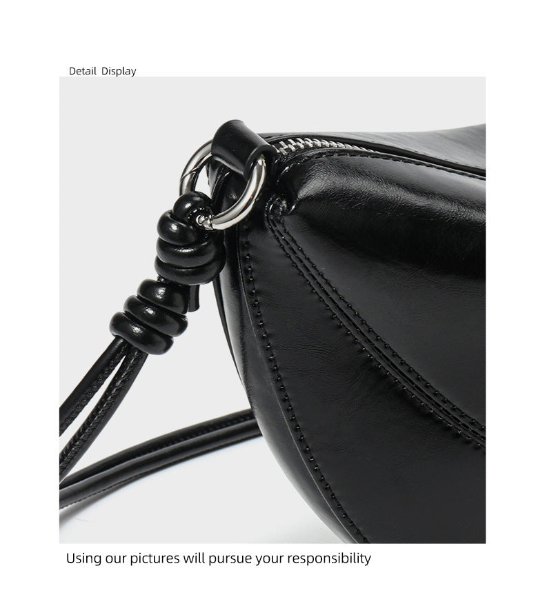 Versatile niche personality large capacity women's crossbody bag shoulder bag