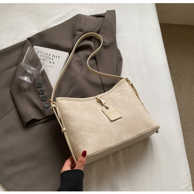 Solid color messenger bag commuter large capacity soft leather tote bag