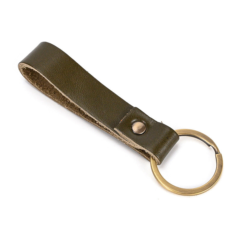 Genuine leather original personalized retro bag pendant