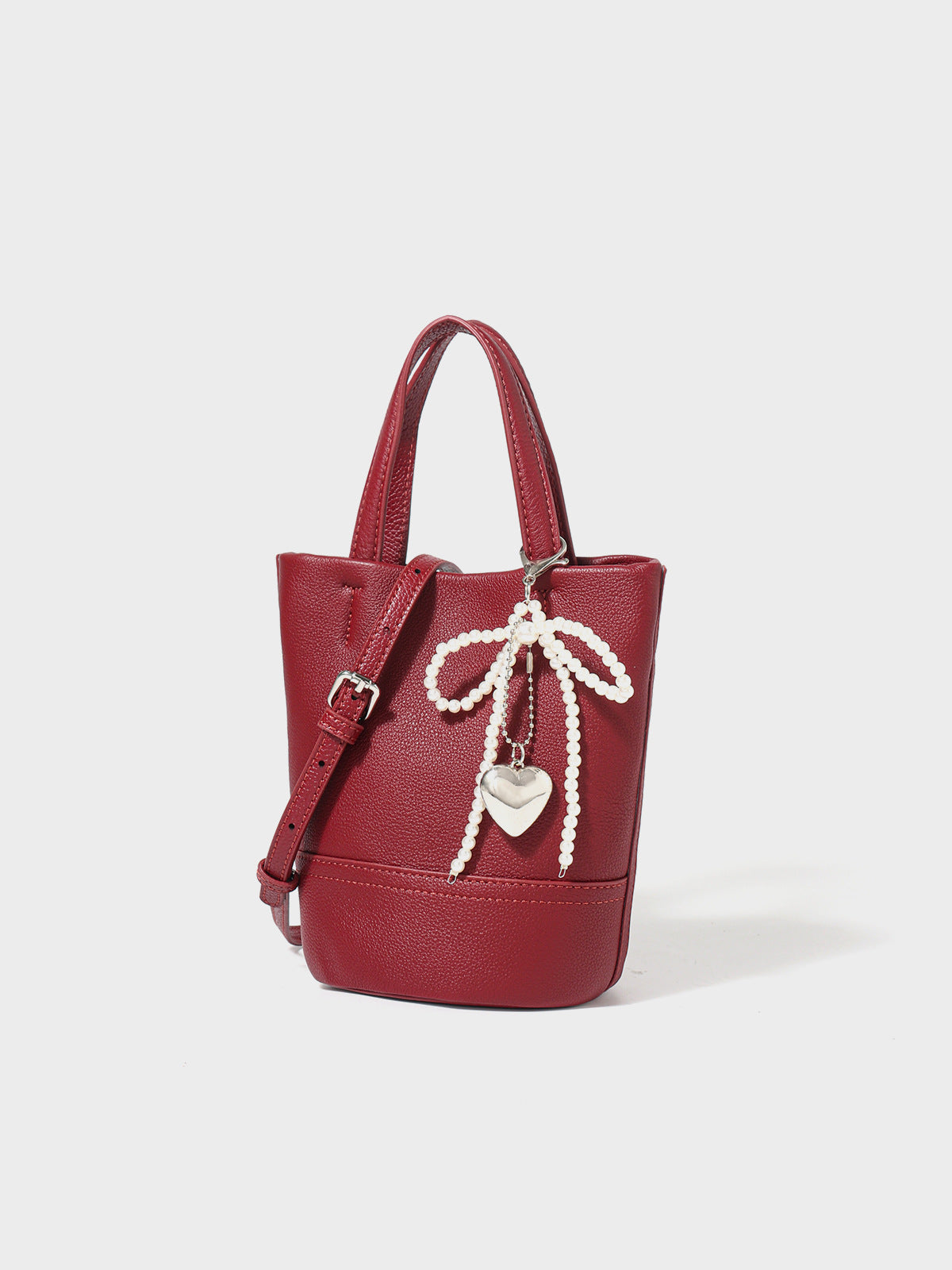 Versatile retro messenger bag genuine leather single shoulder top layer cowhide handbag mini bag