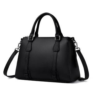 Top layer cowhide one-shoulder handbag with large capacity, fashionable and simple, practical and generous for commuting