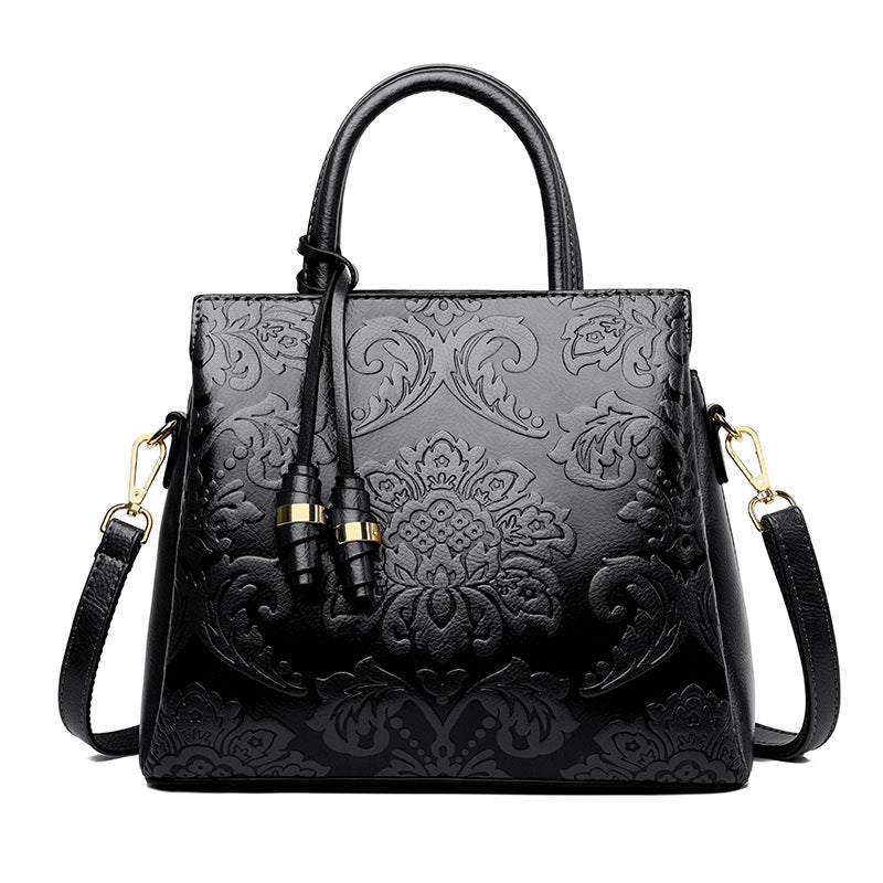 Crossbody shoulder bag embroidered women's bag