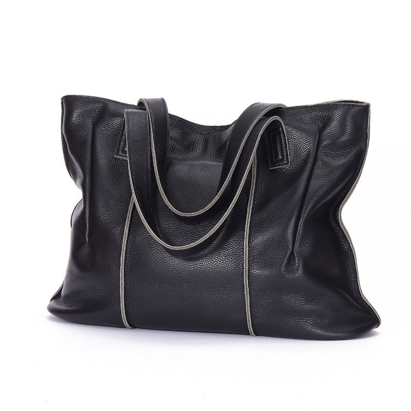 Simple fashion hand-held tote bag ladies bag