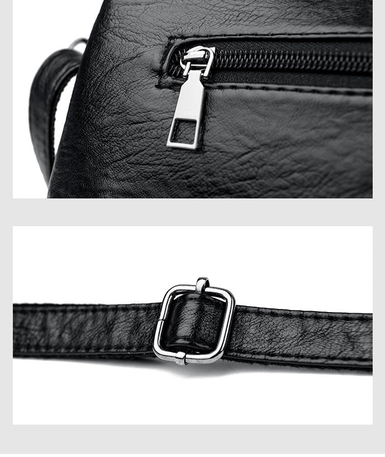 Waterproof and dirt-resistant fashionable women's shoulder messenger bag simple trend bag
