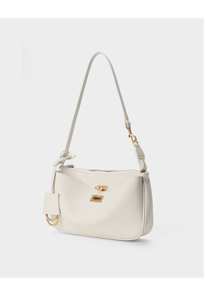 Small genuine leather handbag high-end shoulder messenger bag