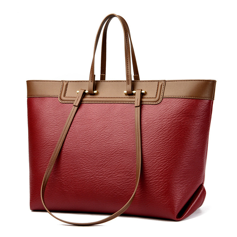 Western-style simple personality shoulder messenger bag handbag
