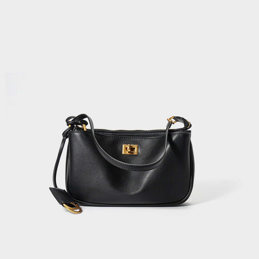 Small genuine leather handbag high-end shoulder messenger bag