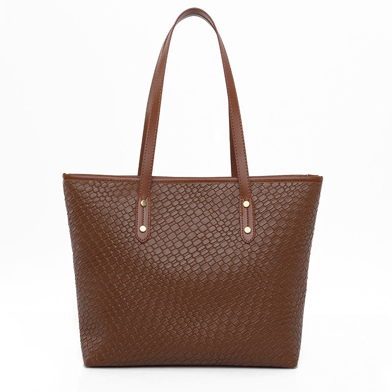 Large capacity bag for women versatile fashion shoulder bag casual