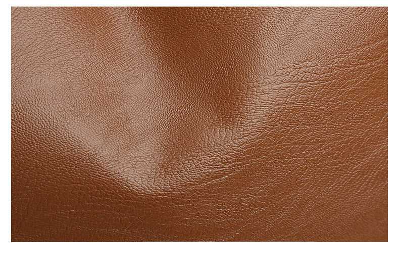 Soft leather handbag fashionable retro versatile shoulder messenger bag large capacity handbag for women