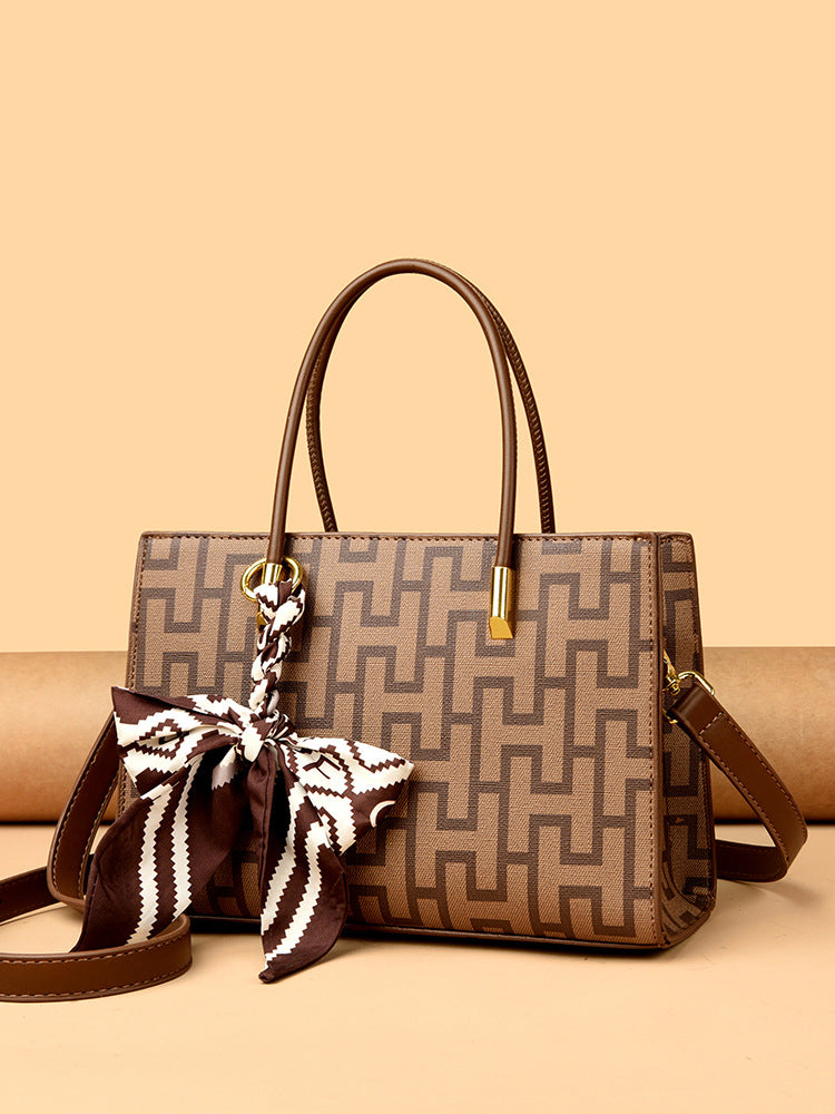 Vintage ladies handbags fashion large capacity bags shoulder bags commuter tote bags