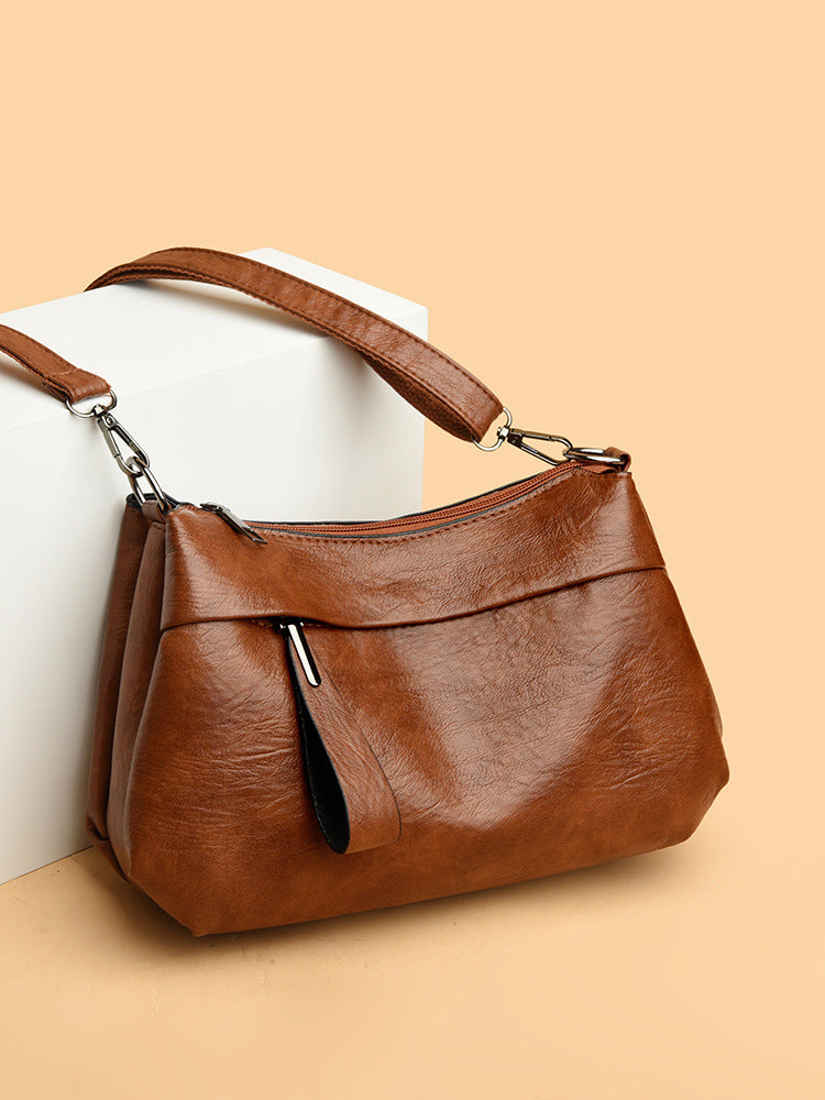 Waterproof and dirt-resistant fashionable women's shoulder messenger bag simple trend bag