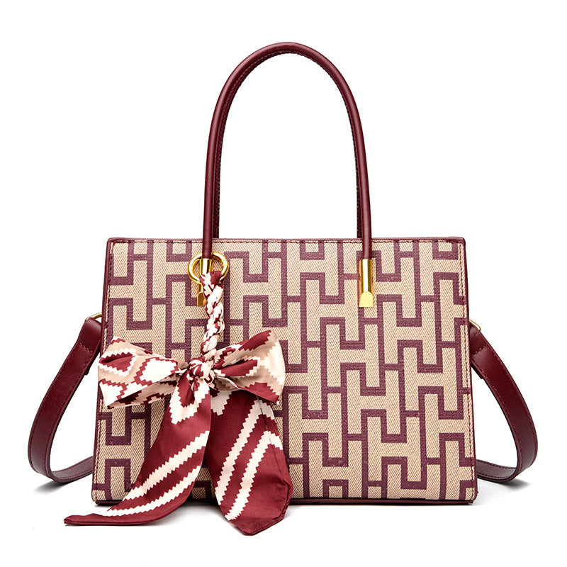 Vintage ladies handbags fashion large capacity bags shoulder bags commuter tote bags