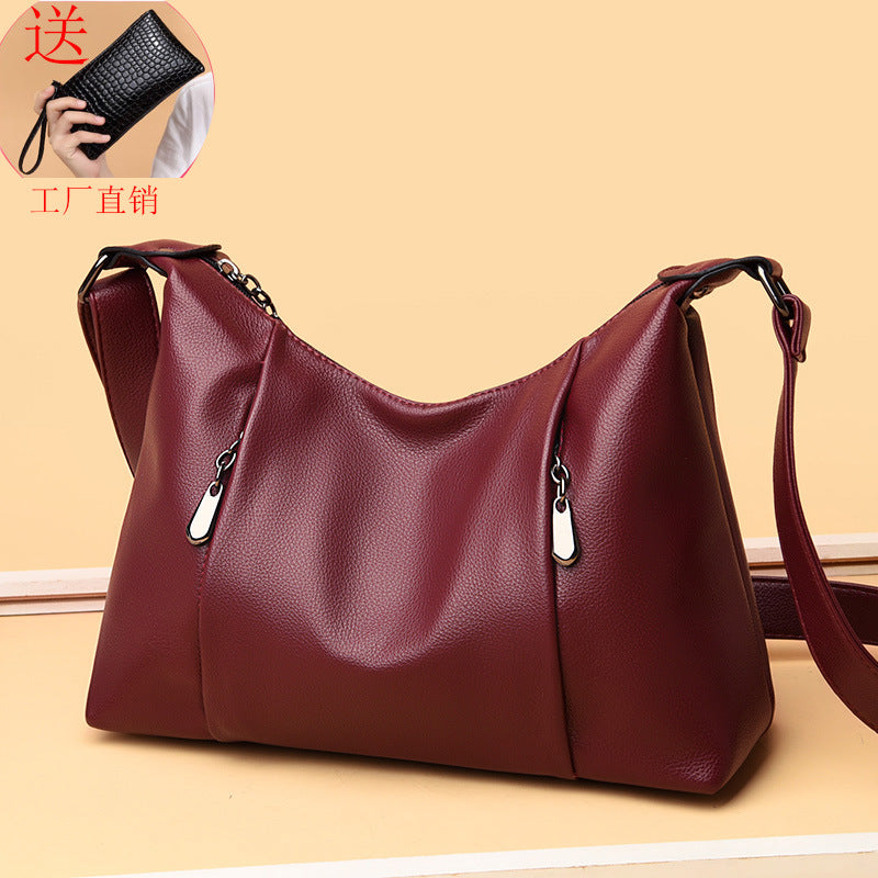 Fashion classic dumpling crossbody bag single shoulder commuter bag