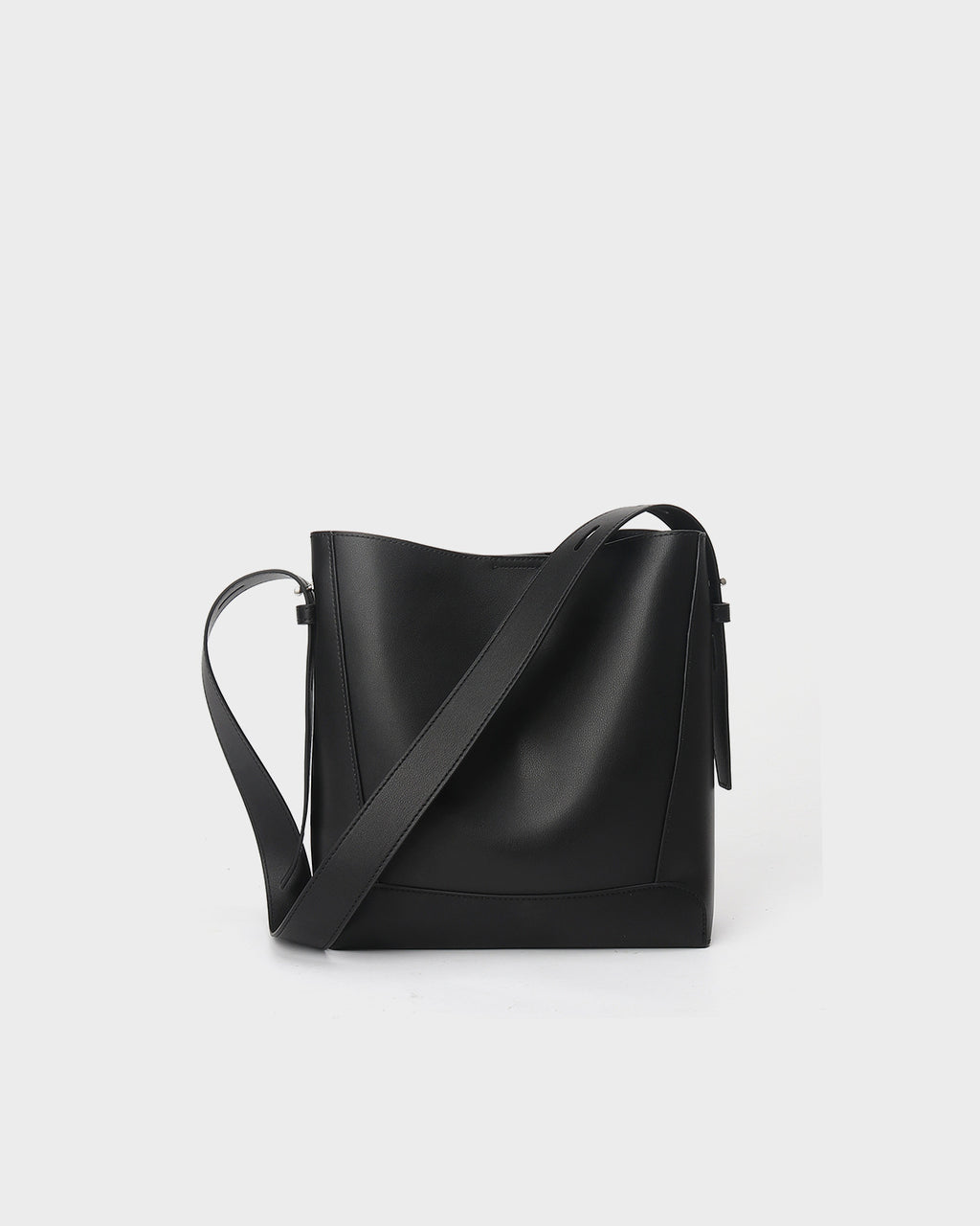 Large capacity crossbody bag all-match women's bag genuine leather shoulder bag commuter bucket bag