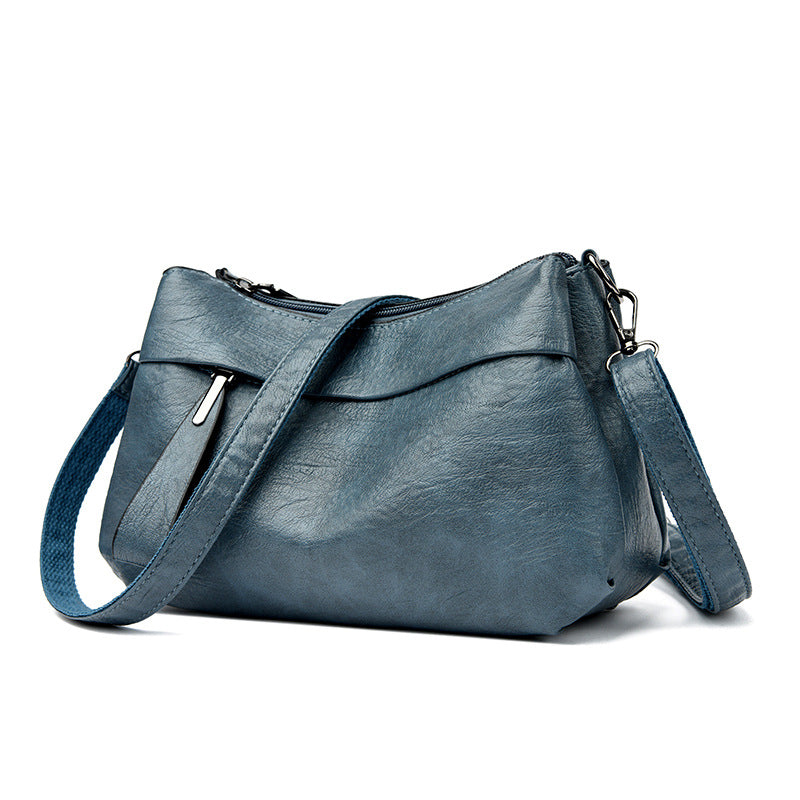 Waterproof and dirt-resistant fashionable women's shoulder messenger bag simple trend bag