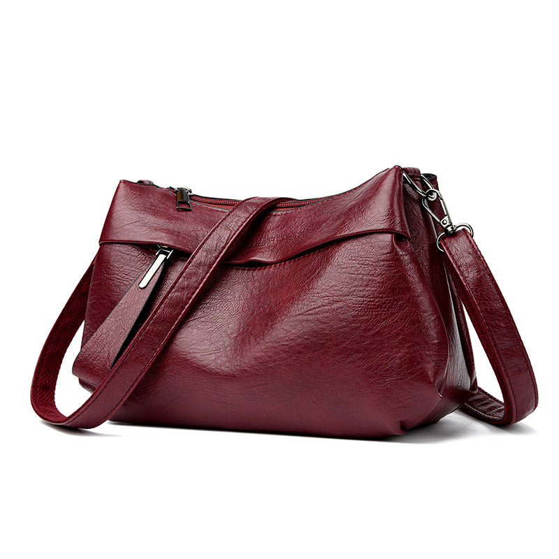 Waterproof and dirt-resistant fashionable women's shoulder messenger bag simple trend bag