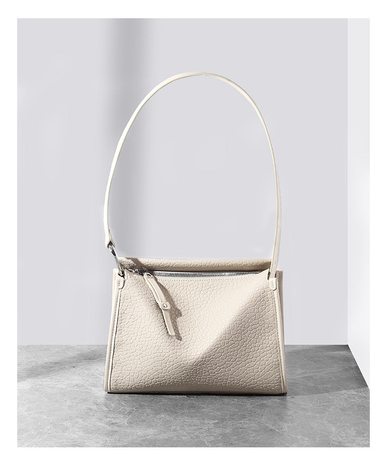 Niche pillow bag small handbag genuine leather shoulder bag