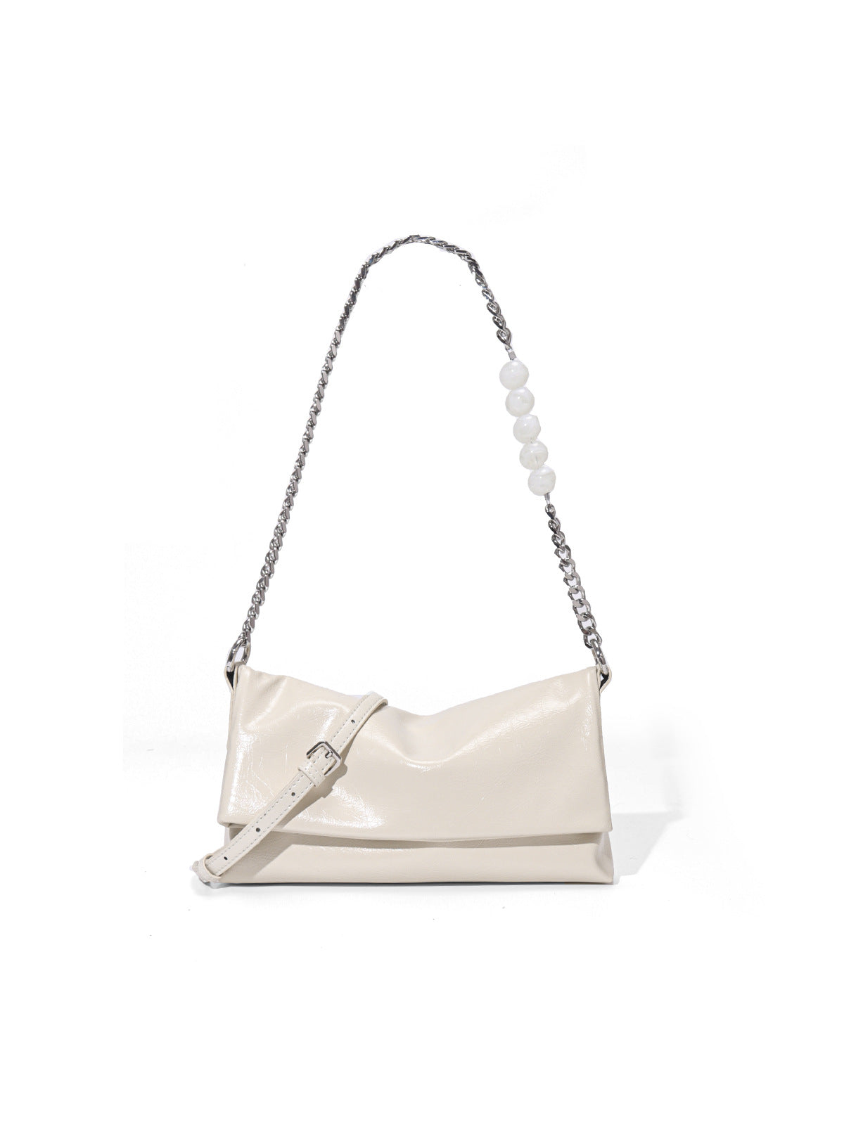 High-end niche design genuine leather women's shoulder messenger bag