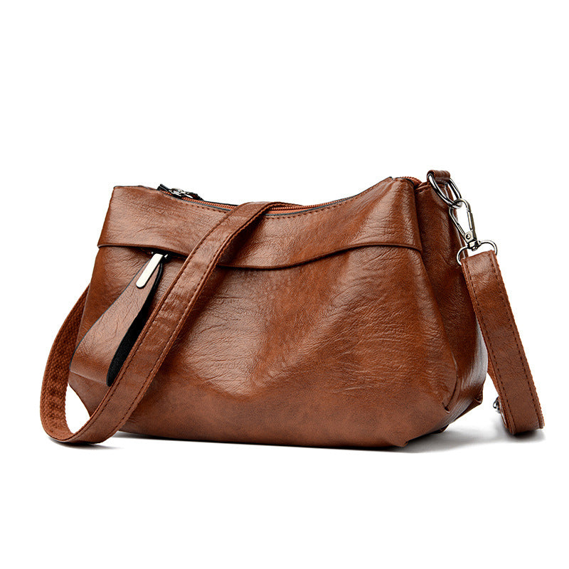 Waterproof and dirt-resistant fashionable women's shoulder messenger bag simple trend bag