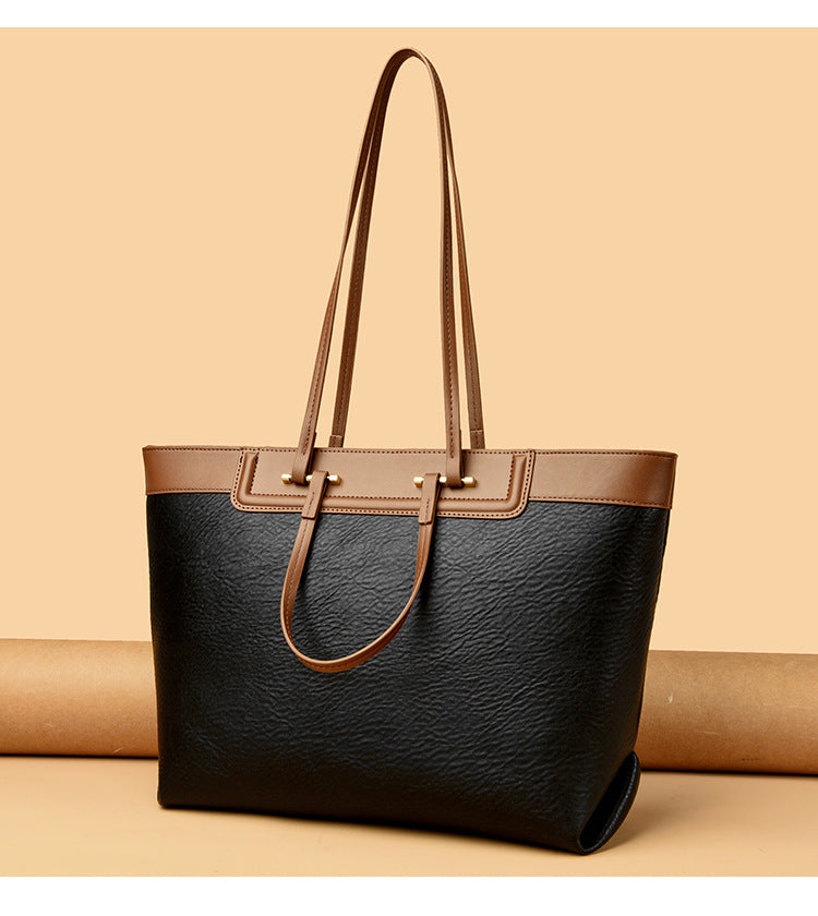 Western-style simple personality shoulder messenger bag handbag
