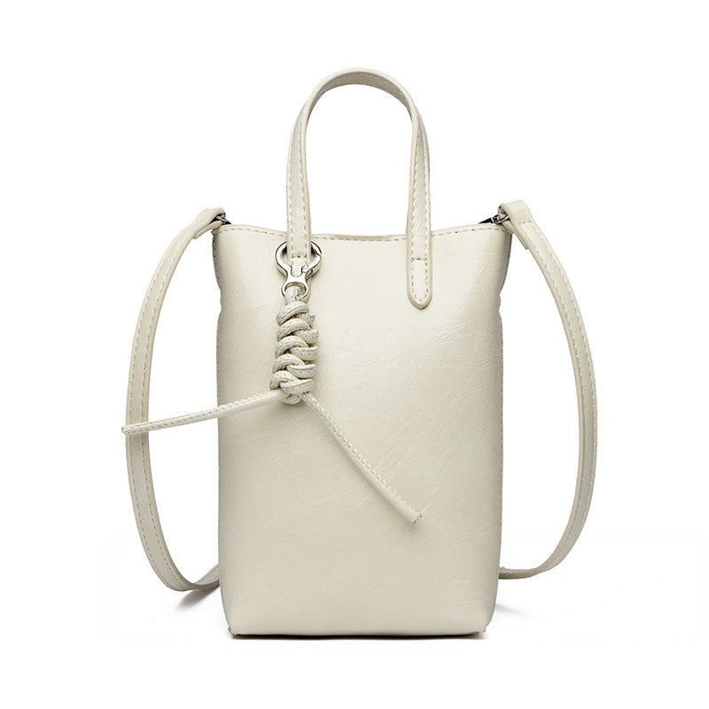 Simple and fashionable crossbody mobile phone bag single shoulder handbag small bag women's bag