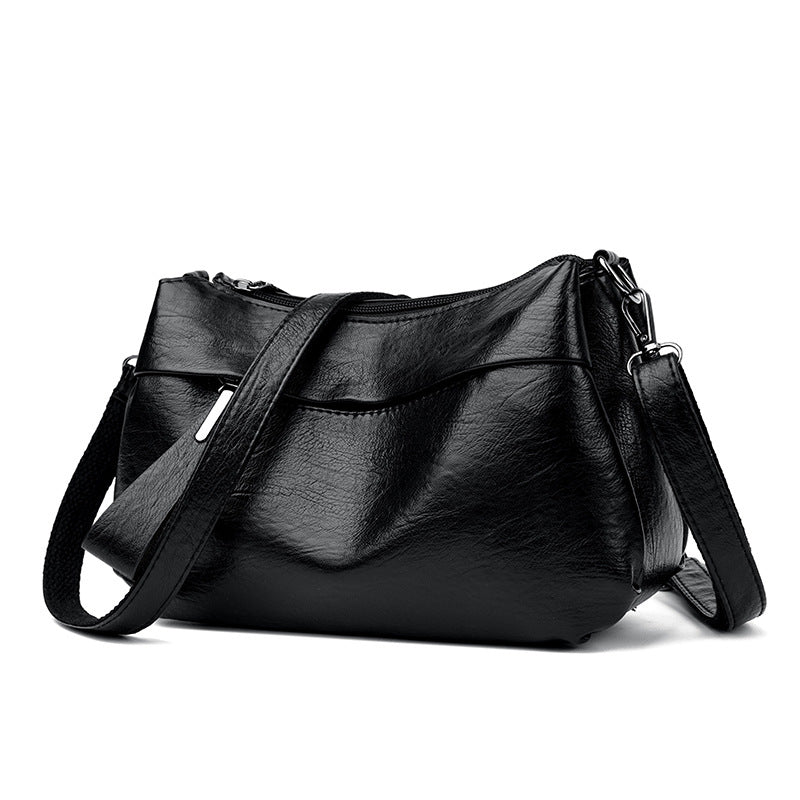 Waterproof and dirt-resistant fashionable women's shoulder messenger bag simple trend bag
